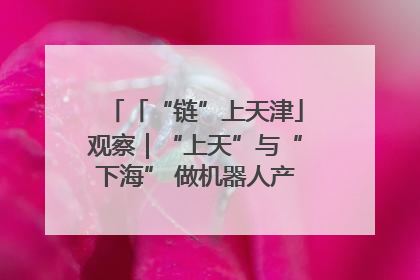 「“链”上天津」观察｜“上天”与“下海” 做机器人产业链细分领域强者