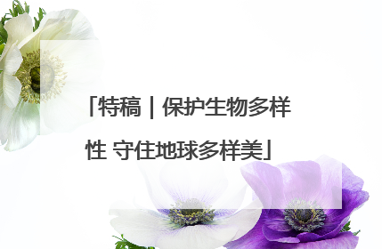 特稿｜保护生物多样性 守住地球多样美
