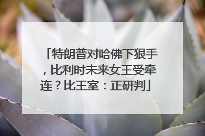 特朗普对哈佛下狠手，比利时未来女王受牵连？比王室：正研判