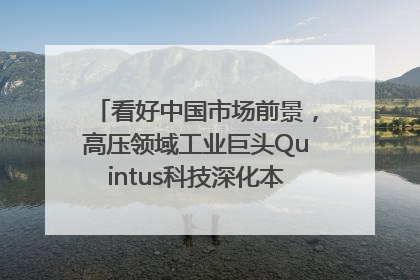 看好中国市场前景，高压领域工业巨头Quintus科技深化本土策略，构建全方位服务亚太区总部