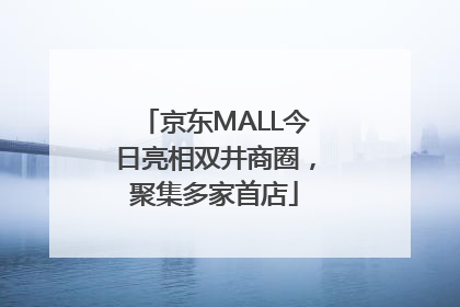 京东MALL今日亮相双井商圈，聚集多家首店