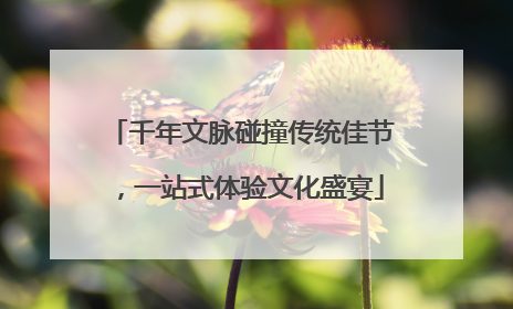 千年文脉碰撞传统佳节，一站式体验文化盛宴