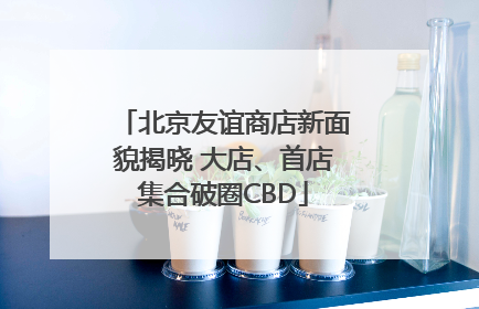 北京友谊商店新面貌揭晓 大店、首店集合破圈CBD