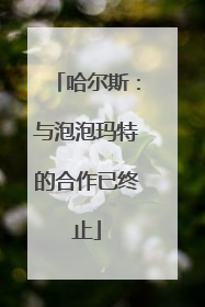 哈尔斯：与泡泡玛特的合作已终止