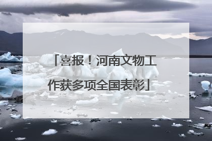 喜报！河南文物工作获多项全国表彰