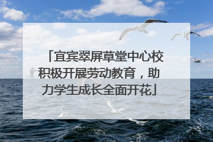 宜宾翠屏草堂中心校积极开展劳动教育，助力学生成长全面开花