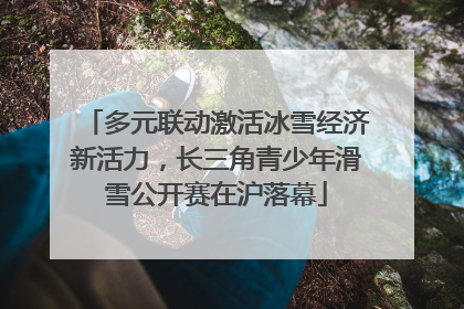 多元联动激活冰雪经济新活力，长三角青少年滑雪公开赛在沪落幕
