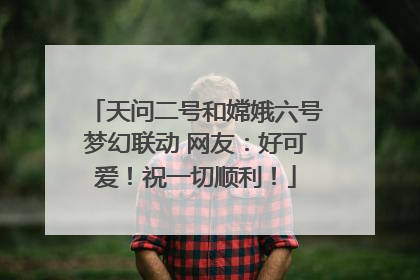 天问二号和嫦娥六号梦幻联动 网友：好可爱！祝一切顺利！