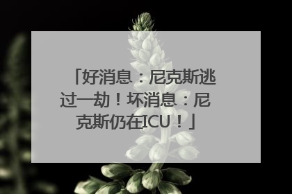 好消息：尼克斯逃过一劫！坏消息：尼克斯仍在ICU！