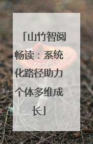 山竹智阅畅读：系统化路径助力个体多维成长