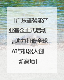 广东省智能产业基金正式启动，助力打造全球AI与机器人创新高地