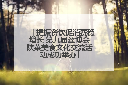 提振餐饮促消费稳增长 第九届丝博会陕菜美食文化交流活动成功举办