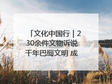 文化中国行｜230余件文物诉说千年巴蜀文明 成渝地区基建考古成果展开展