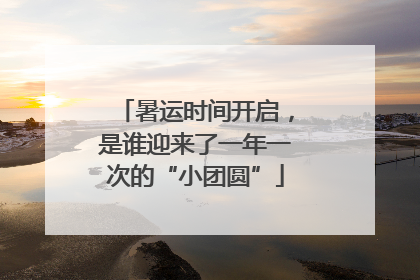 暑运时间开启，是谁迎来了一年一次的“小团圆”