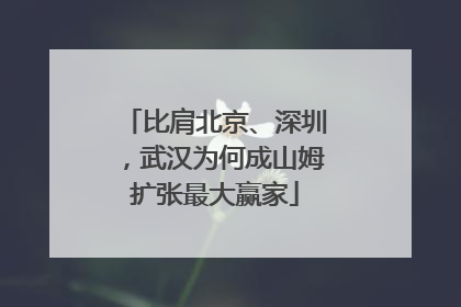 比肩北京、深圳，武汉为何成山姆扩张最大赢家