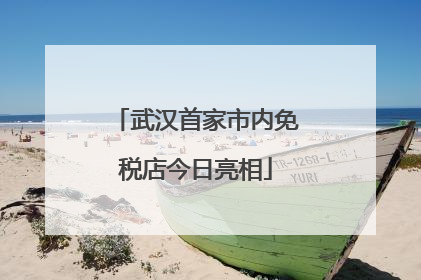 武汉首家市内免税店今日亮相