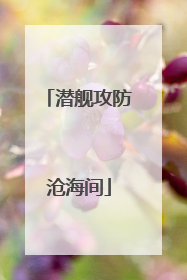 潜舰攻防沧海间