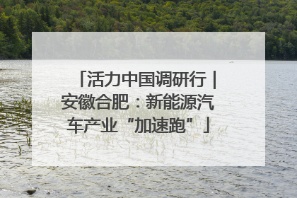 活力中国调研行｜安徽合肥：新能源汽车产业“加速跑”