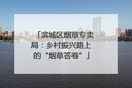 滨城区烟草专卖局：乡村振兴路上的“烟草答卷”