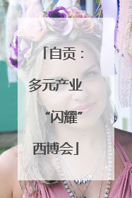 自贡：多元产业“闪耀”西博会