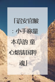 诏安官陂：小手称量本草韵 童心熔铸国粹魂