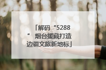 解码“5288” 烟台援藏打造边疆文旅新地标