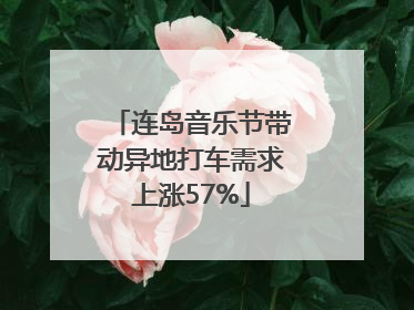 连岛音乐节带动异地打车需求上涨57%
