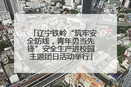辽宁铁岭“筑牢安全防线，青年勇当先锋”安全生产进校园主题团日活动举行