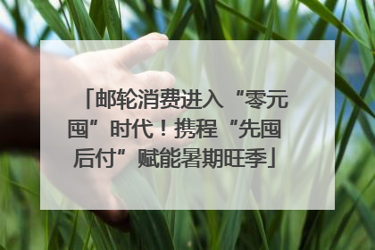邮轮消费进入“零元囤”时代！携程“先囤后付”赋能暑期旺季