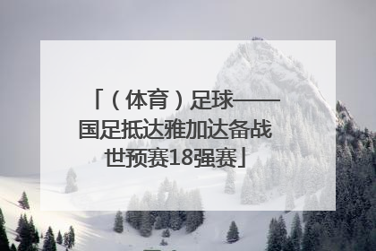 （体育）足球——国足抵达雅加达备战世预赛18强赛