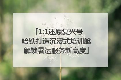 1:1还原复兴号 哈铁打造沉浸式培训舱解锁暑运服务新高度
