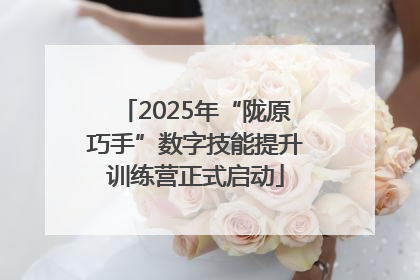 2025年“陇原巧手”数字技能提升训练营正式启动