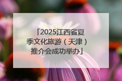 2025江西省夏季文化旅游（天津）推介会成功举办