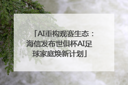 AI重构观赛生态：海信发布世俱杯AI足球家庭焕新计划