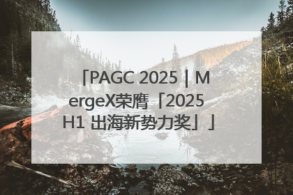 PAGC 2025｜MergeX荣膺「2025 H1 出海新势力奖」